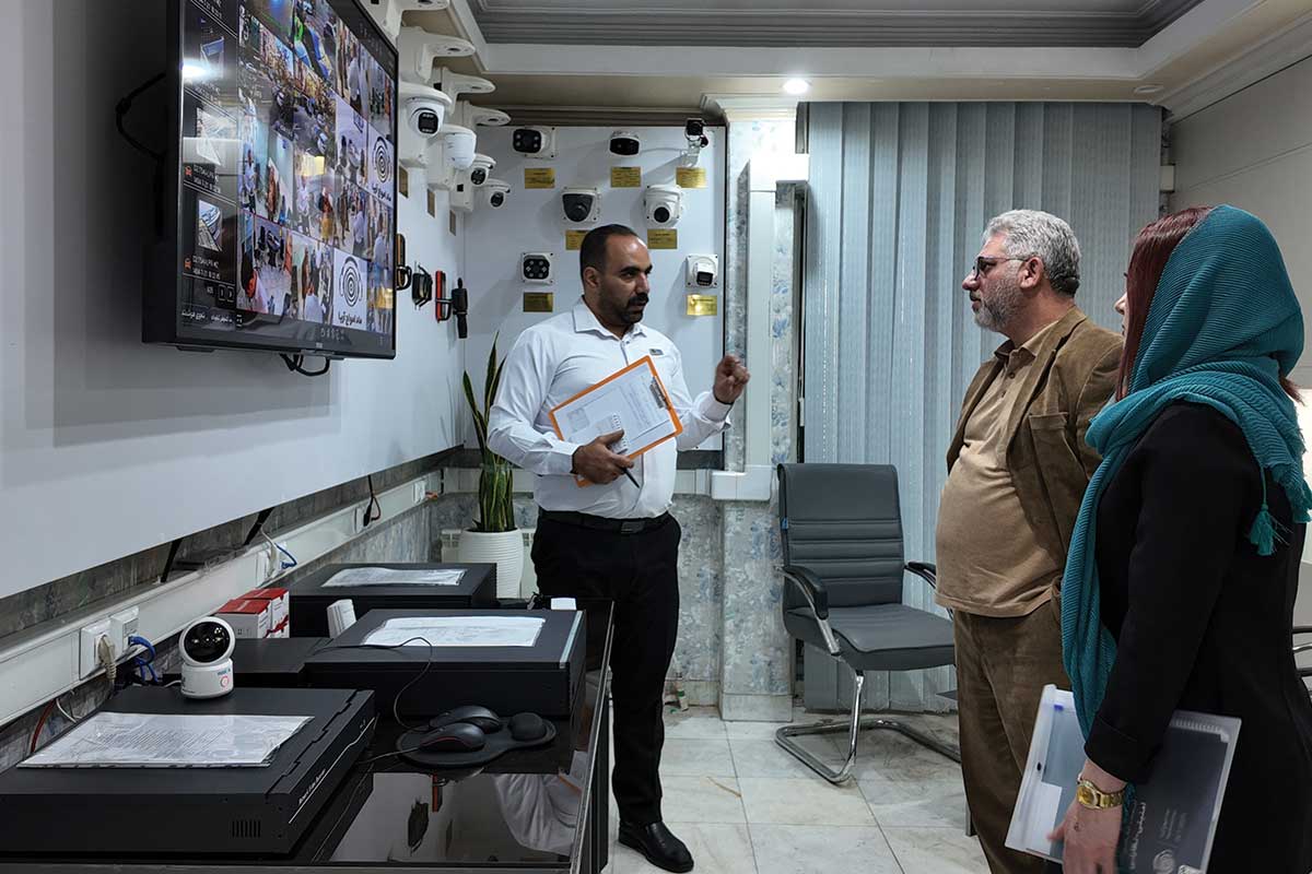 دوربین‌های مداربسته تحت شبکه